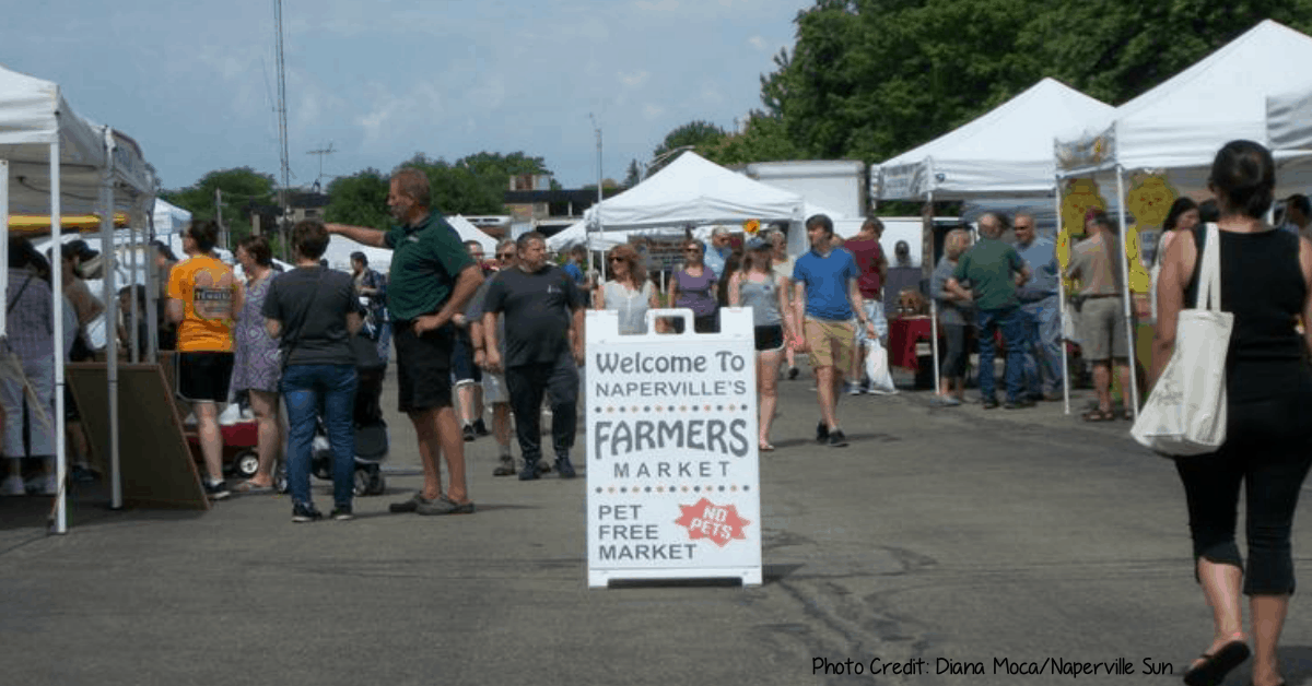 Naperville's Farmer's Market season is upon us you going