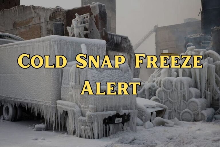 Cold Snap Freeze Alert