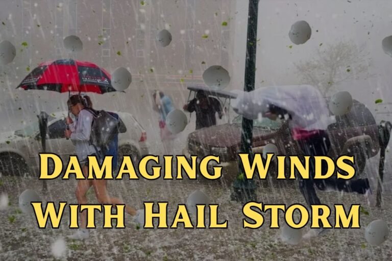 Damaging Winds With Hail Storm