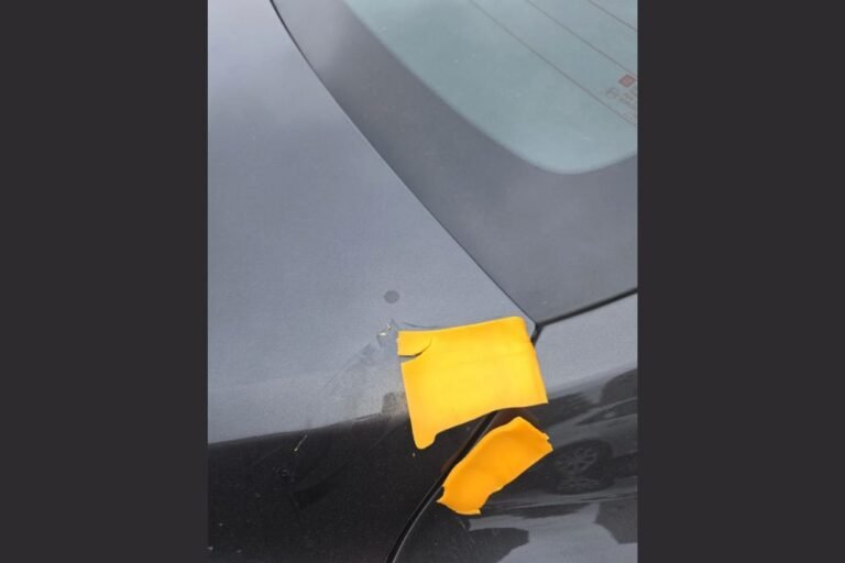 Driver Baffled After Mystery Person Keeps Throwing Cheese Slices on Their Car in Public Garage