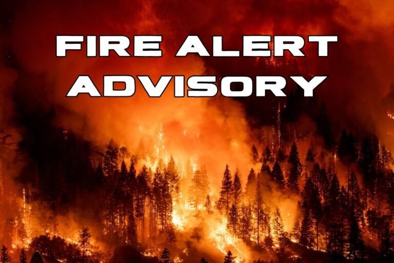 Fire Alert Advisory