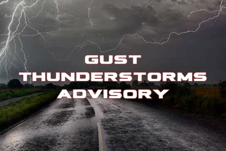 Gust Thunderstorms Advisory
