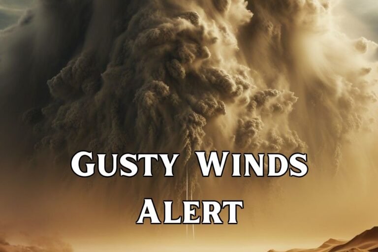 Gusty Winds Alert