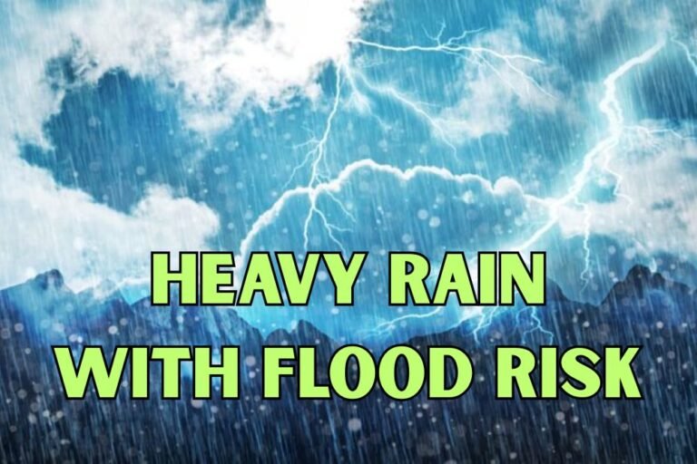 Heavy Rain With Flood Risk