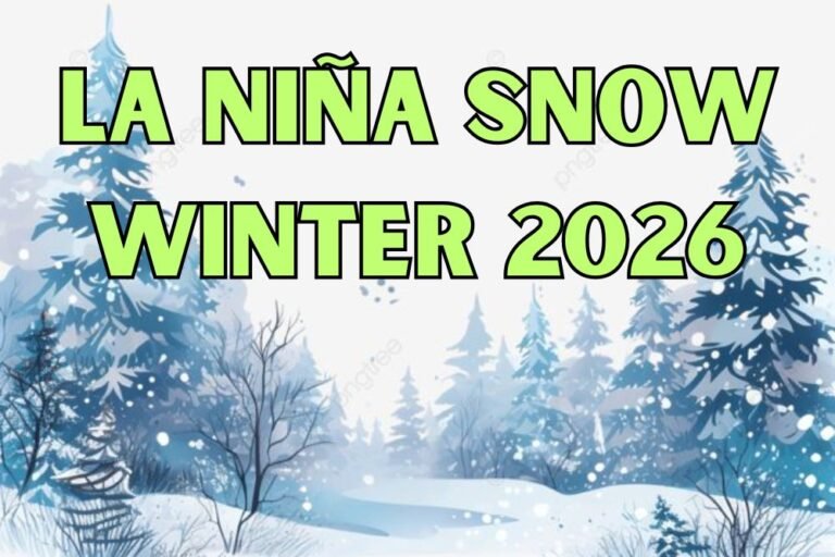 La Niña Snow Winter 2026