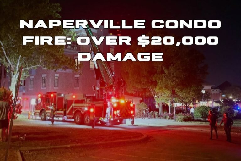 Naperville Condo Fire: Over $20,000 Damage