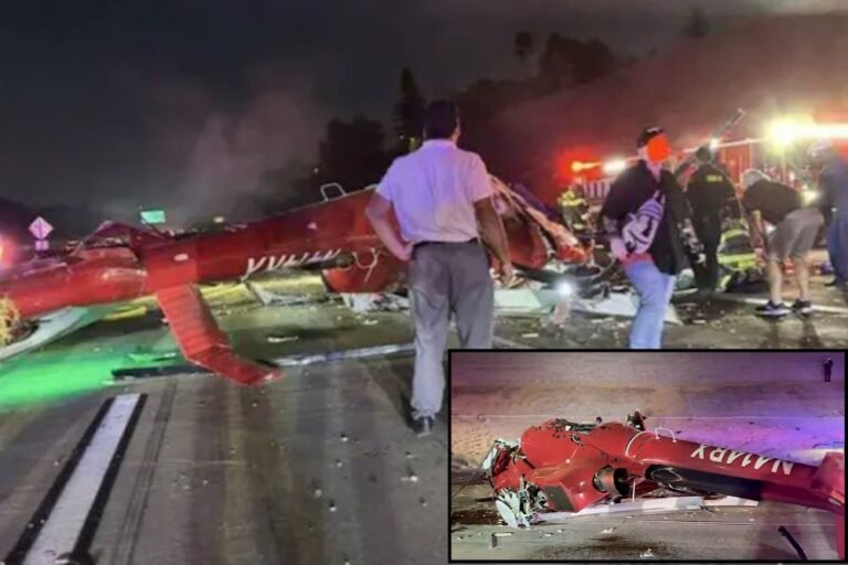 Sacramento Medical Helicopter Crash on Highway 50 Critically Injures 3