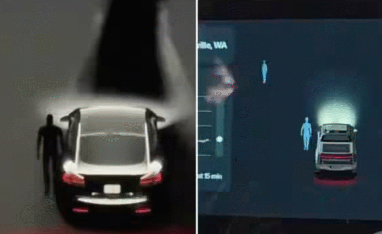 Tesla Detects Ghosts? Viral Videos Show Mysterious Figures Appearing on Car Screens, Internet Divided