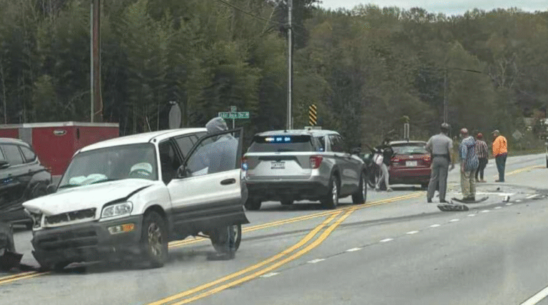 One Hospitalized After Multi-Vehicle Crash on Gentry Memorial Highway in Easley