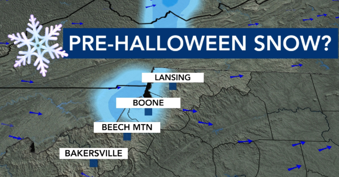 North Carolina’s High Country Could See Pre-Halloween Snowfall, Forecasters Say