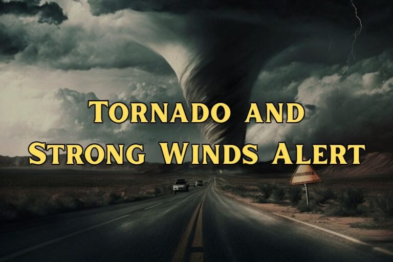 Tornado and Strong Winds Alert