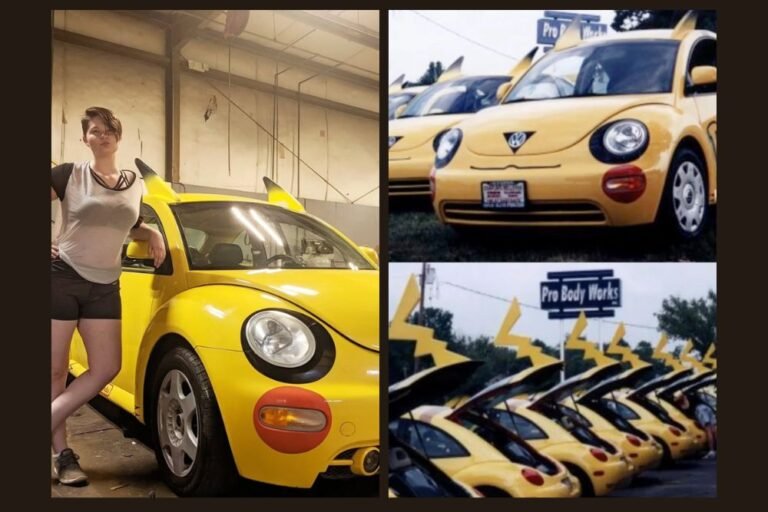 Virginia Woman Just Discovered a Rare 1998 Pikachu Car
