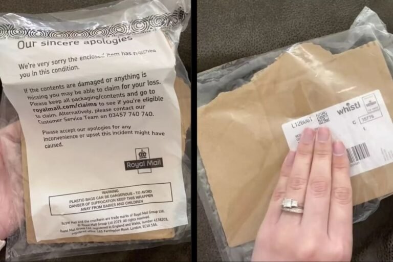 Woman Shocked After Royal Mail Delivers Empty Box Instead of McDonald’s Monopoly Prize