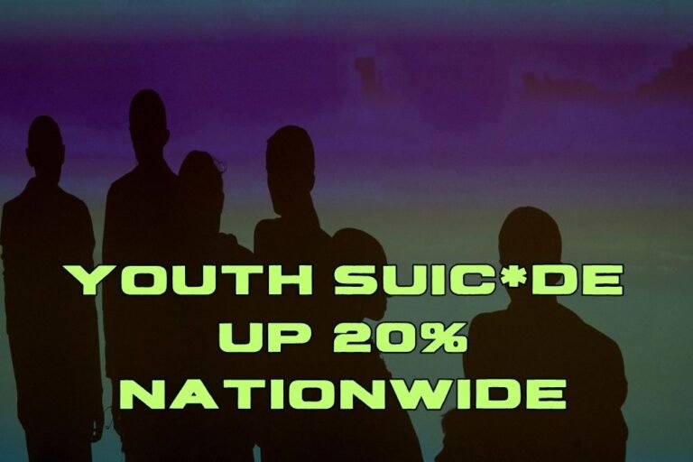 Youth Suic*de Up 20% Nationwide