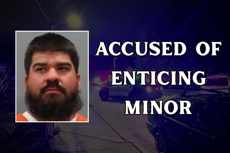 accused of enticing minor