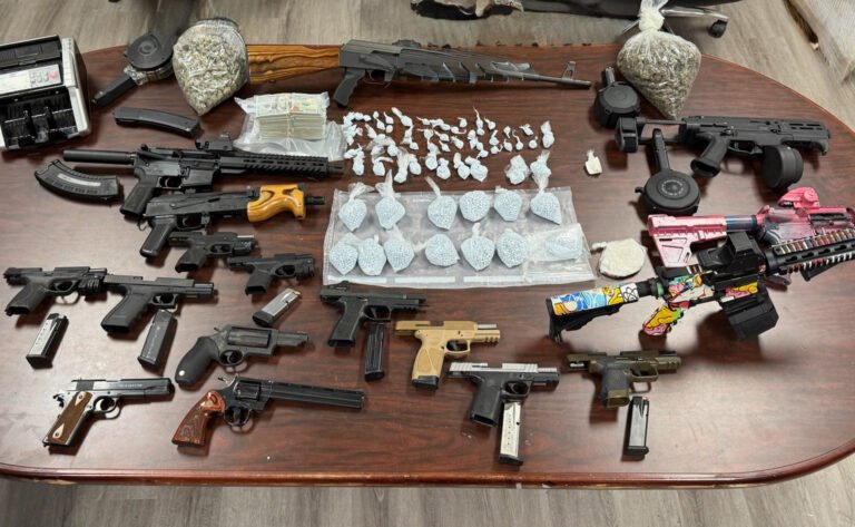 Chester County Drug Bust: Deputies Seize Fentanyl, Cocaine, and Guns in Multi-Agency Raid