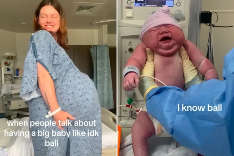 Mom Gives Birth To 13-Pound Baby Boy, Breaking Hospital Record And Hearts Online