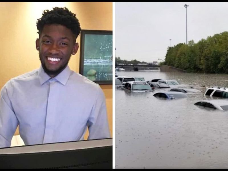 21-Years-Old Texas College Student Works 32 Hours Straight to Care for Booked Up Texas Hotel Guests During Flooding
