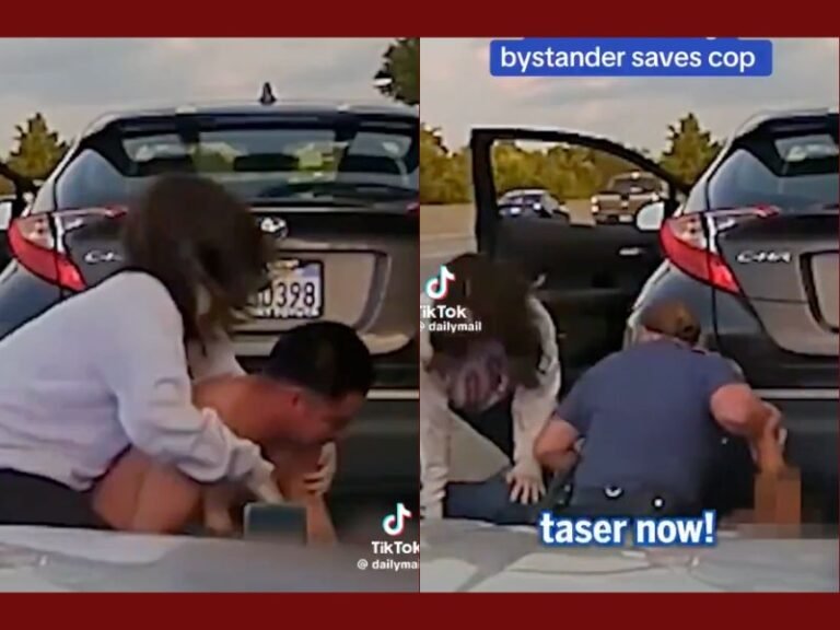 Arkansas Trooper Battles Resisting Driver During Highway Stop — Good Samaritan Steps In to Help Restrain Suspect