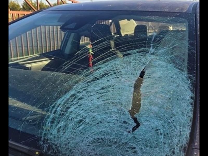 California Man Seriously Injured After Frozen Water Balloon Shatters Windshield Along Highway 20
