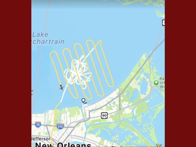 Coast Guard Launches Search After Small Plane Loses Contact Over Lake Pontchartrain Near New Orleans