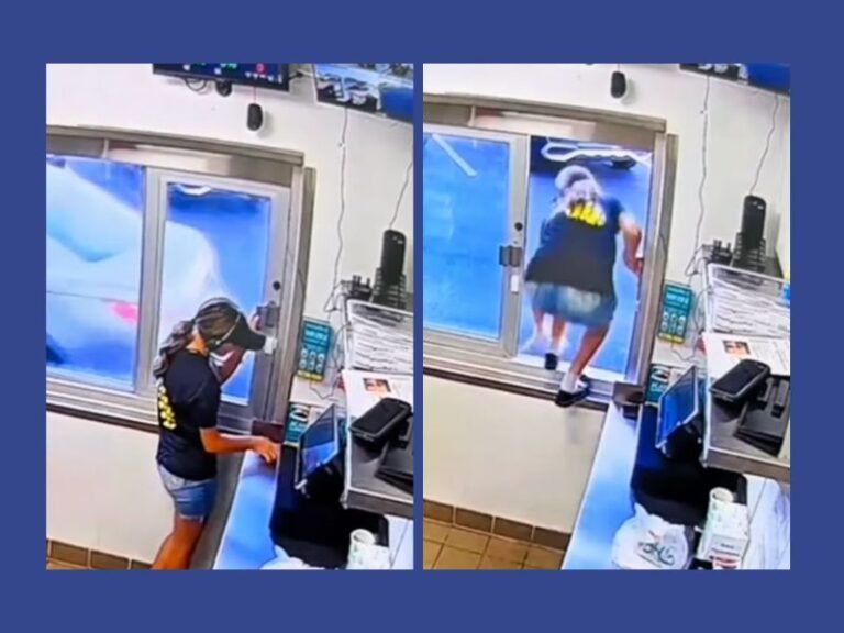 Drive-Thru Chaos: Cashier Climbs Out Window to Chase Customer After Card Declines