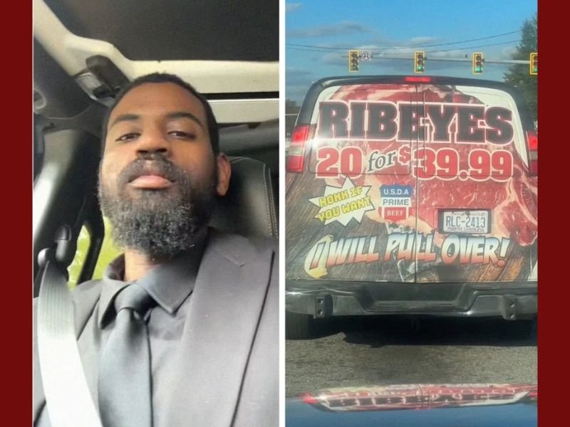 Driver Tries to Flag Down ‘20 Ribeyes for $39.99’ Meat Truck in Houston — Then Learns Why It’s a Bad Idea