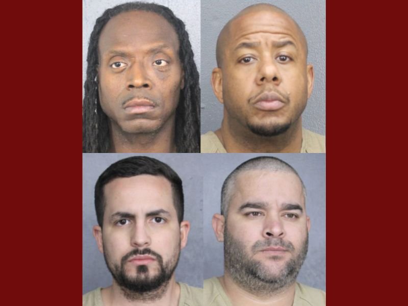 Federal Agents Arrest Four Men at Pembroke Pines Restaurant in $27.9 Million Stolen Check Scheme