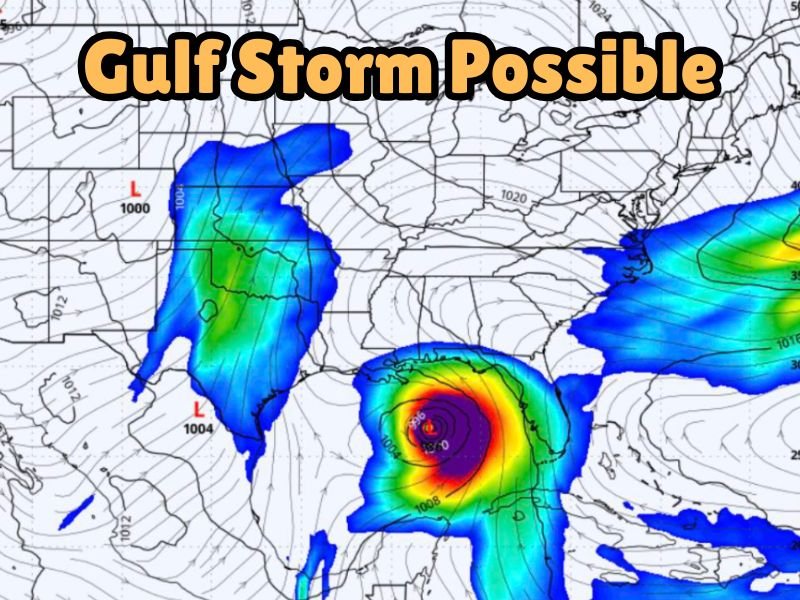 Gulf Storm Possible