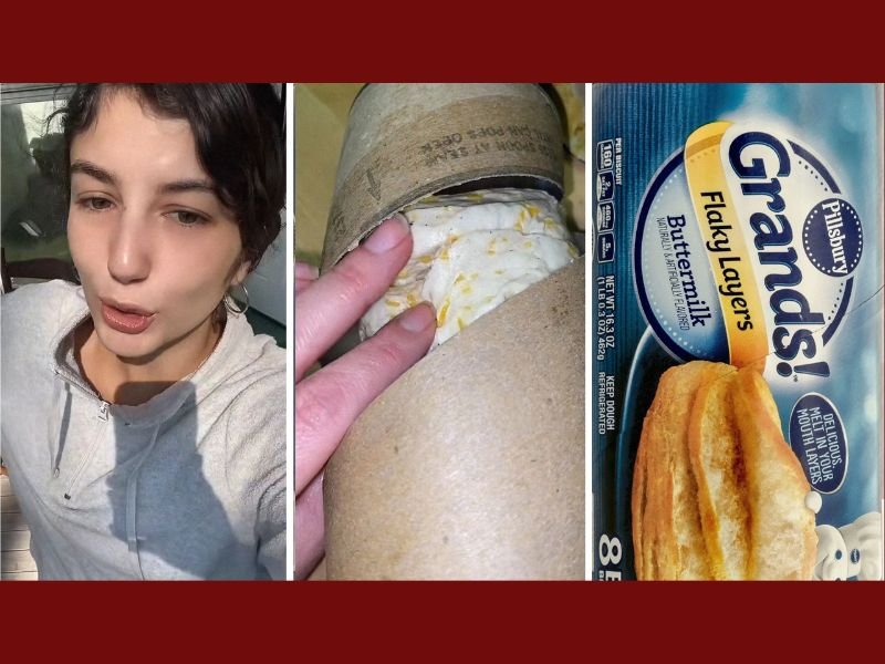 Massachusetts Woman Claims Pillsbury Biscuits Contained Aluminum Pieces, Calls Out Brand in Viral Video