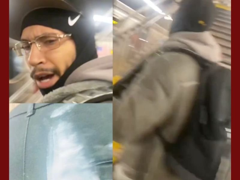 NYC Subway Passenger Sprayed With Unknown Liquid, Confronts Man Identified by TikTok Users as Matthew Hernandez