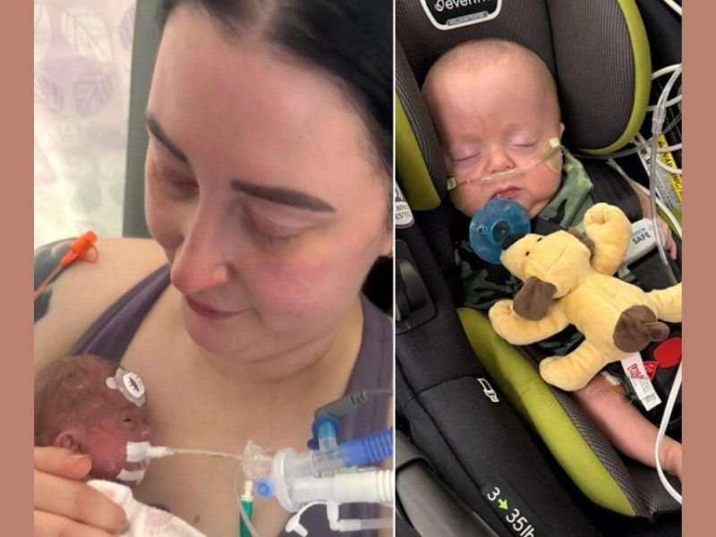 Texas Mother Gives Birth Four Months Early to 1-Pound Baby With Just 10% Chance of Survival — He Comes Home After 153 Days in NICU