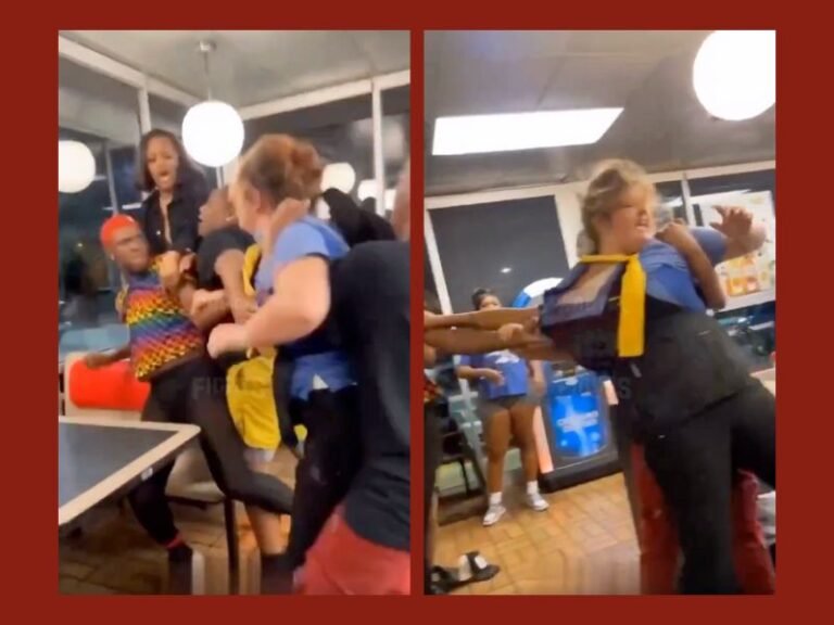 Waffle House Customer Arrested After Punching Waitress In The Throat and Throwing Trash Can at Staff