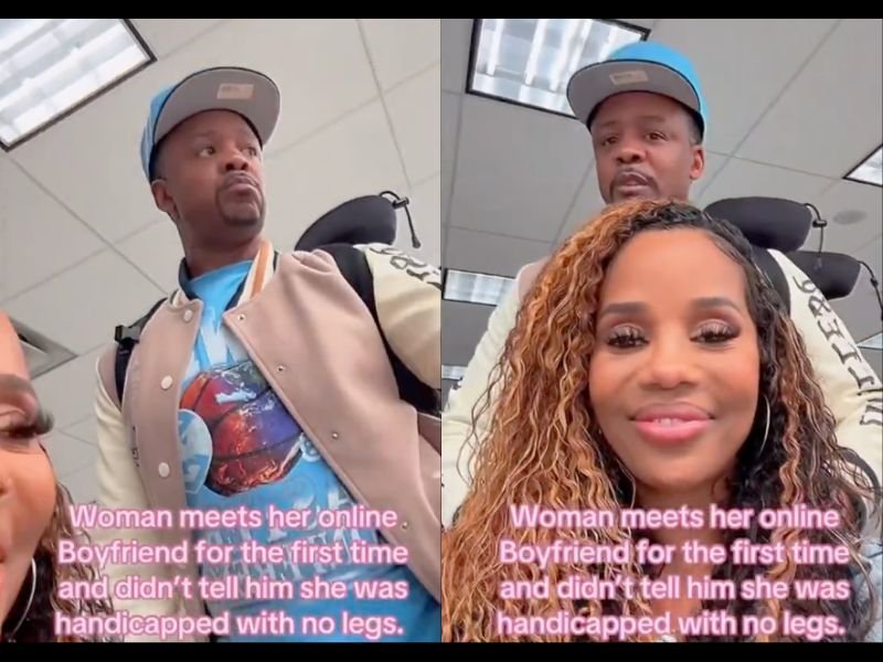 Woman Meets Online Boyfriend for the First Time and Reveals She Uses a Wheelchair — a Secret She Kept Throughout Their Relationship