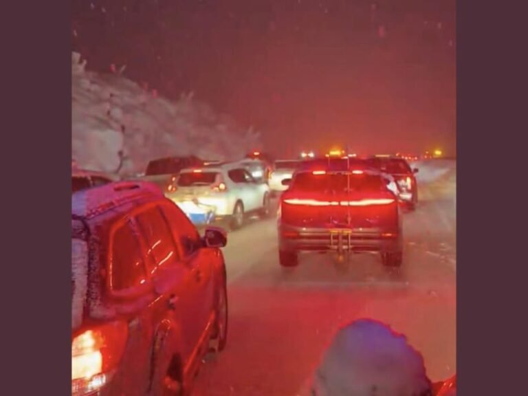 California Snowstorm Strands Dozens of Drivers on Donner Summit as Heavy Snow Causes Multiple Collisions on I-80