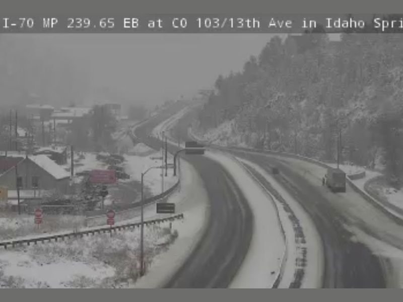 Colorado Snowstorm Brings Up to 8 Inches for Denver Foothills and More Than a Foot in Higher Elevations