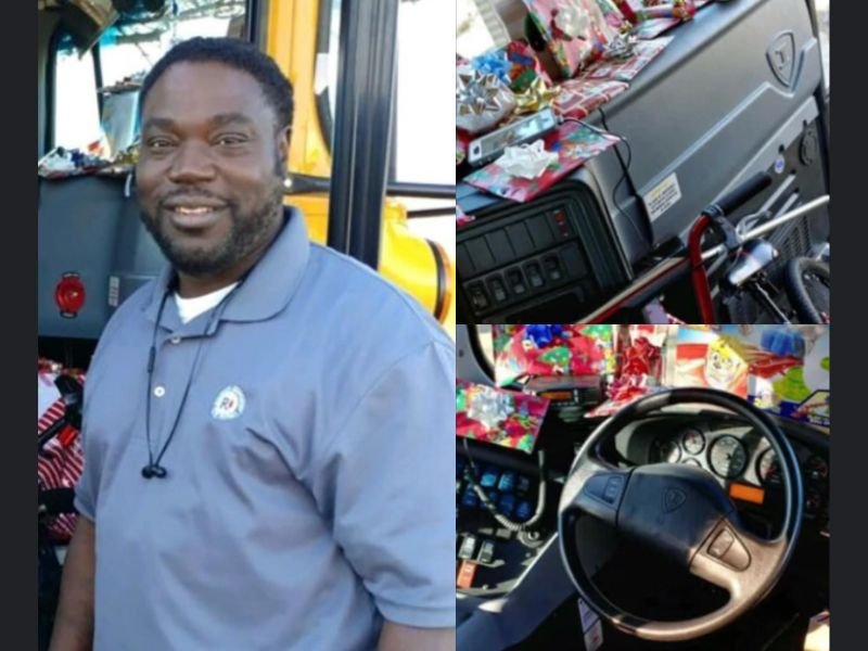 Elementary School Bus Driver Buys Personalized Christmas Gifts for All 70 Children on His Route After Asking Them What They Wanted