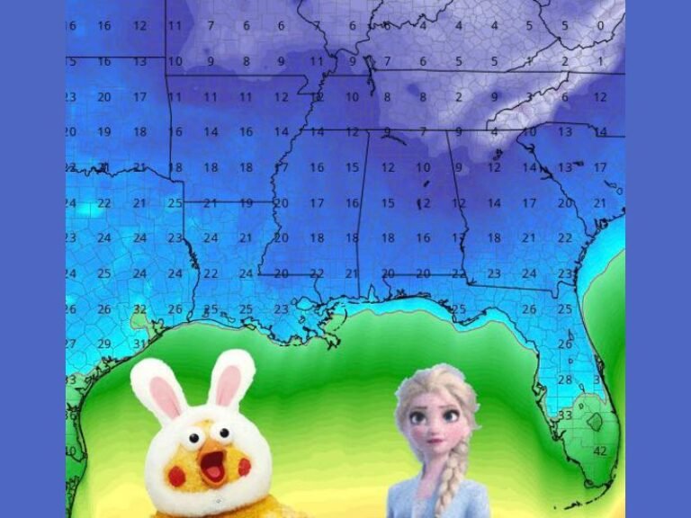 Gulf Coast States Including Texas, Louisiana, Mississippi, Alabama and Florida Expected to Face Rare Arctic Freeze with Temperatures Plunging into Teens by Mid-December
