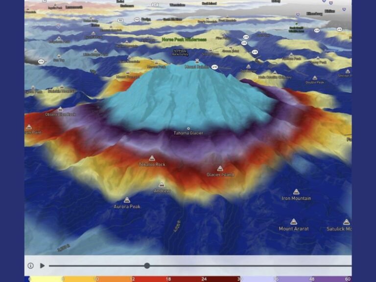 Massive Atmospheric River to Bring More Than 110 Inches of Snow to Mount Rainier’s Upper Elevations While Flash Flood Watches Remain in Effect for Western Washington
