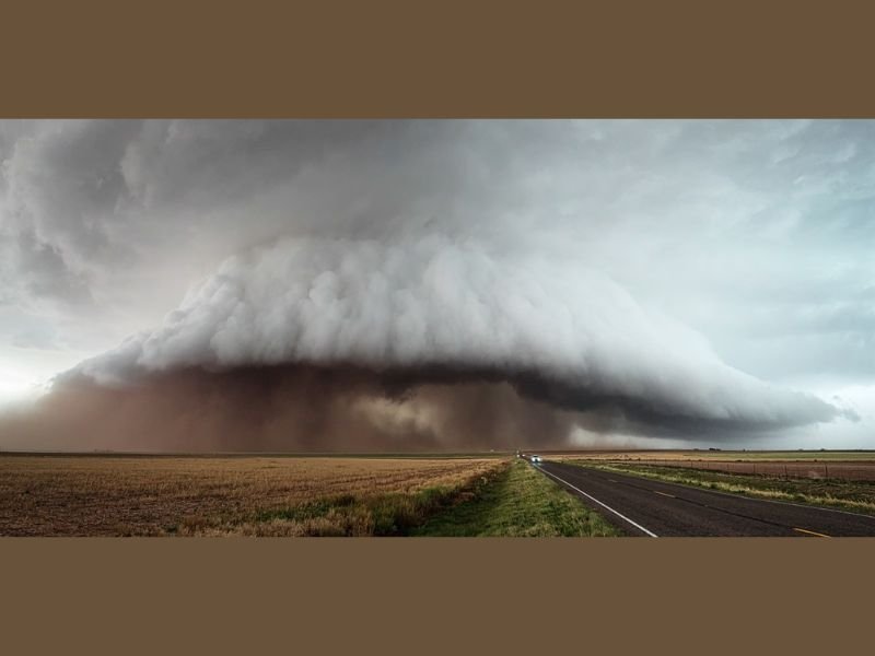Massive Dust Storm Sweeps Across West Texas, Creating Ominous Skies Near Ropesville