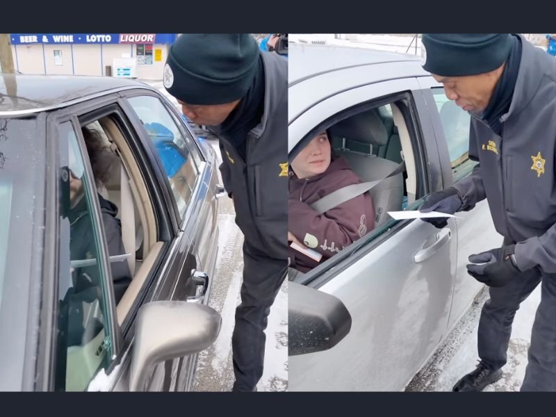 Michigan Drivers in Downriver Pulled Over by Deputies—But Instead of Tickets, They Received $250 Holiday Grocery Gift Cards