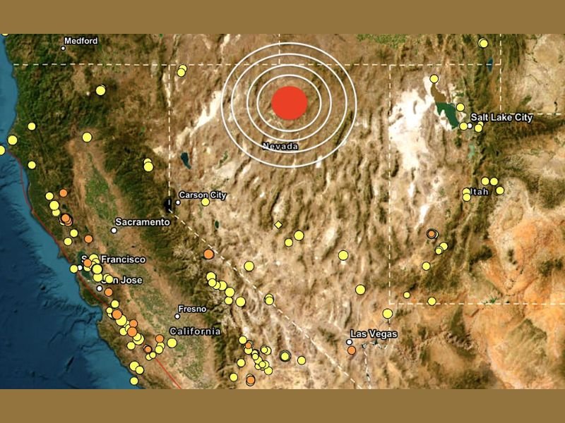 Nevada Hit by Shallow Magnitude 4.0 Earthquake Near Midas as Seismic Activity Raises Global Concern