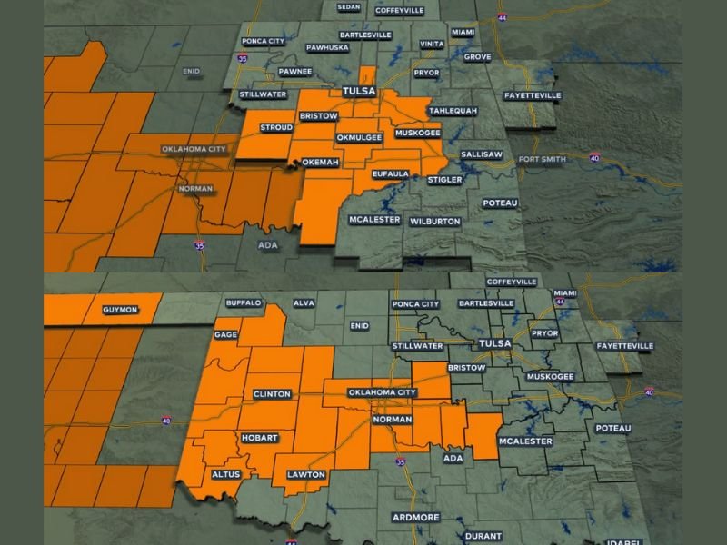 Oklahoma Winter Weather Advisory: Freezing Drizzle, Sleet, and Snow to Create Hazardous Travel Conditions Early Thursday