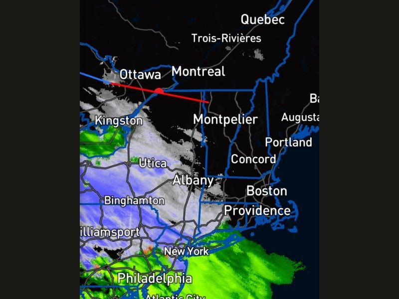Snowfall Forecast Drops as Warmer System Moves Into New England, Reducing Expected Totals in Massachusetts, Connecticut, and Rhode Island