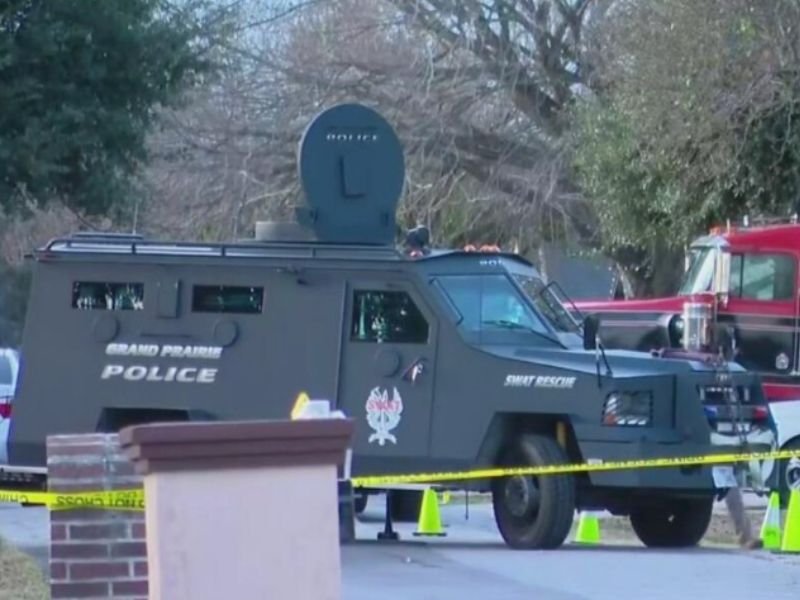 Texas Man Fatally Shoots Wife, Wounds Son in the Face, Then Dies by Suicide During Grand Prairie Police Standoff