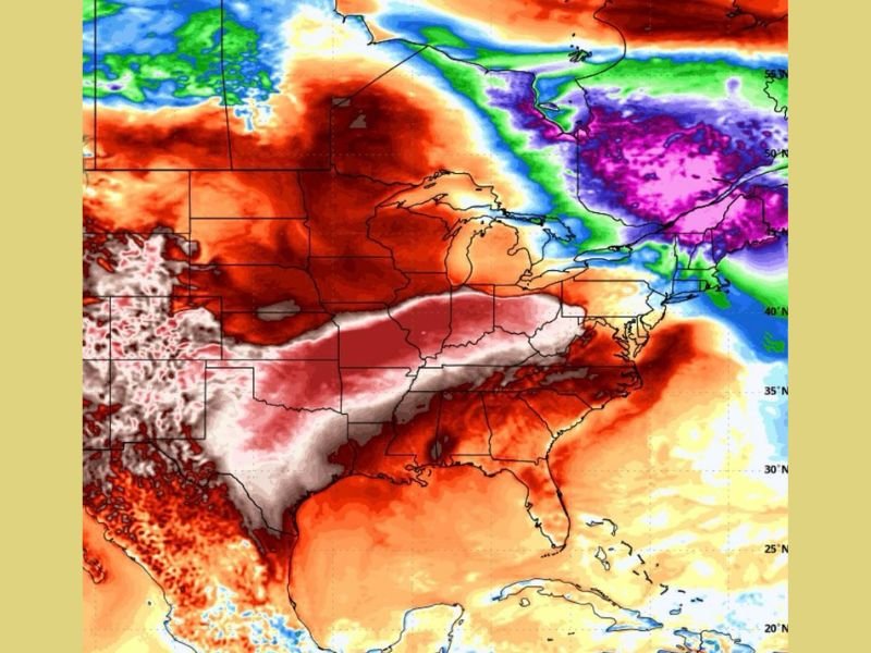 Texas, Oklahoma, Arkansas, Mississippi, Alabama, Georgia, Florida and Tennessee Expected to See Unusually Warm Christmas Temperatures
