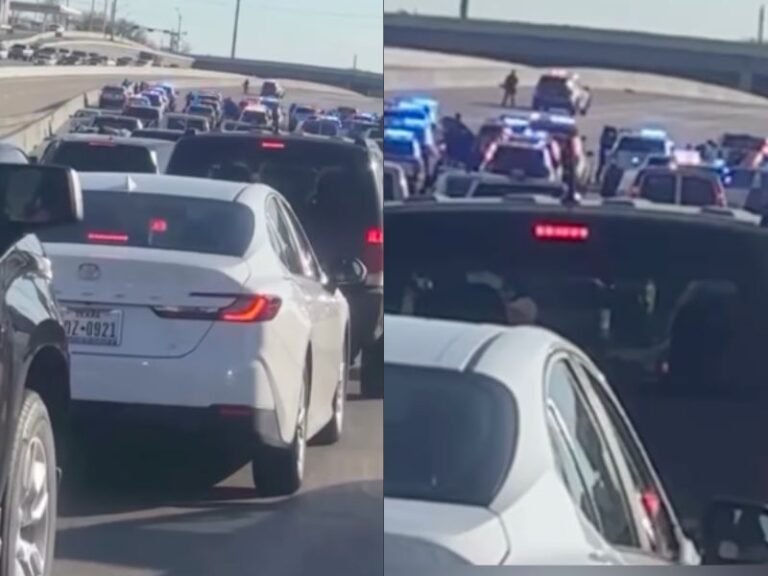 Texas Police Arrest Two Suspects After Armed Robbery Leads to High-Speed Chase on I-35E Near Downtown Dallas, Officials Say