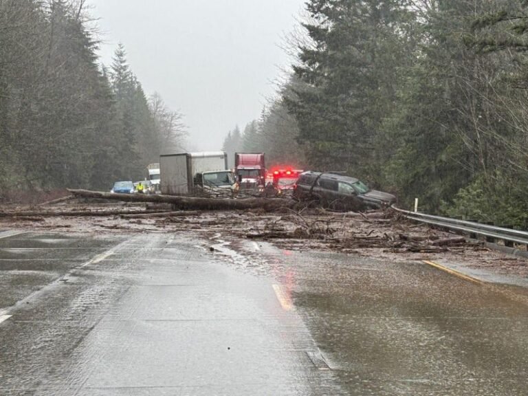 Washington Landslide Forces Immediate Closure of I-90 Eastbound Between Mile Markers 29 and 30