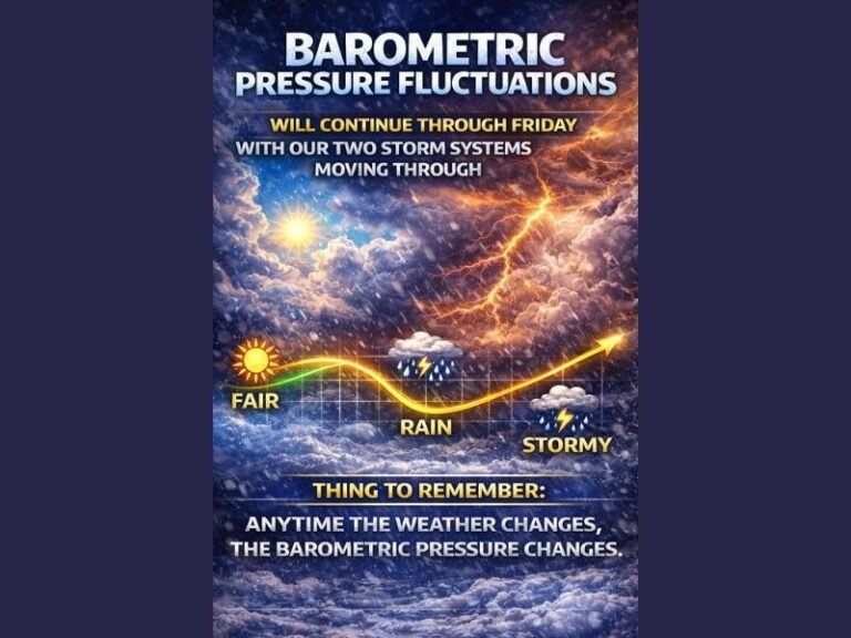 Barometric Pressure Swings Across Illinois and the Midwest May Trigger Headaches and Joint Pain Through Friday