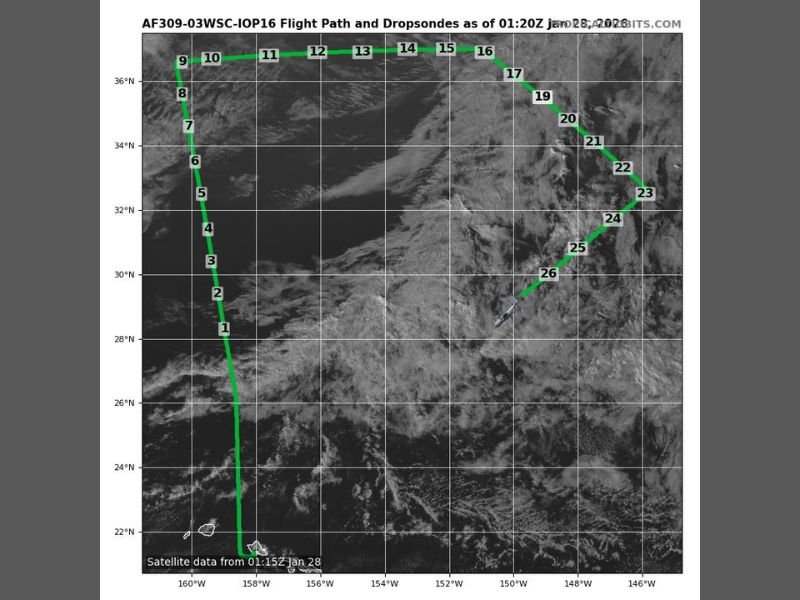 California, Oregon and Washington Put on Alert as Hurricane Hunters Track Pacific Energy That Could Fuel Next Winter Storm